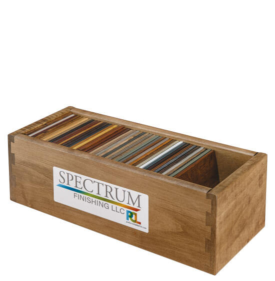 Spectrum Finishing PCL Small 4 by 4 and a Half Sample Box